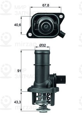 Запчасть MAHLE TI16105