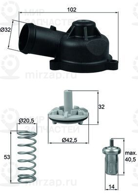 Запчасть MAHLE TI24483D