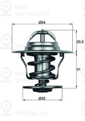 Запчасть MAHLE TX1587D