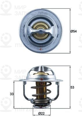 Запчасть MAHLE TX17989D