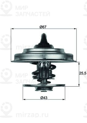 Запчасть MAHLE TX1883D