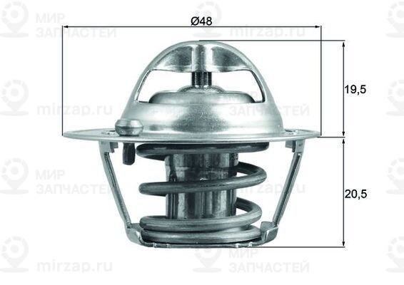 Запчасть MAHLE TX20482D
