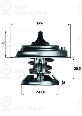 Запчасть MAHLE TX2985D