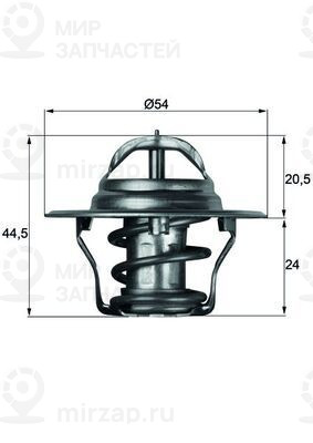 Запчасть MAHLE TX487D