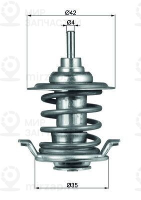 Термостат, охлаждающая жидкость MAHLE TX5983