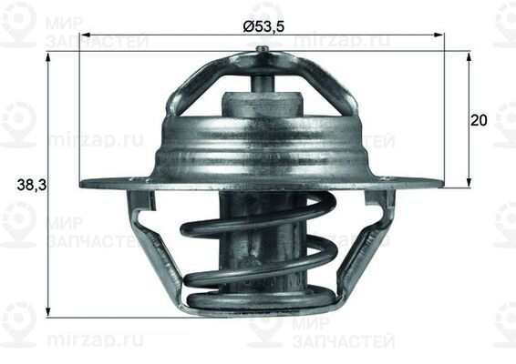 Запчасть MAHLE TX8888D