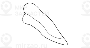 Замыкающий щиток П
 BMW 41218170412