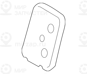 Шайба с внутренней резьбой M8
 BMW 41218215401