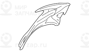 Задняя стойка П Наруж
 BMW 41218228240