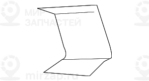 Армирующая пластина задней стойки П
 BMW 41219240052