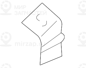 Армирующая пластина порога П
 BMW 41219240148