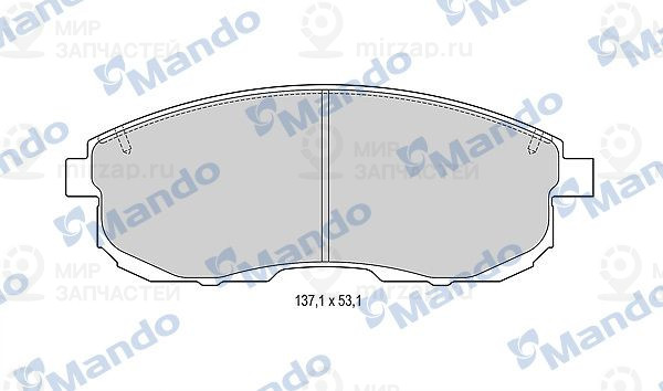 Запчасть MANDO MBF015001