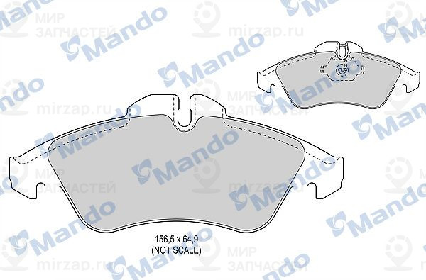 Запчасть MANDO MBF015014