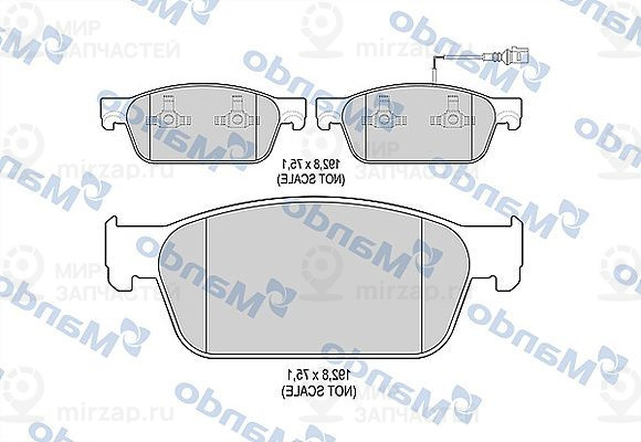 Запчасть MANDO MBF015041