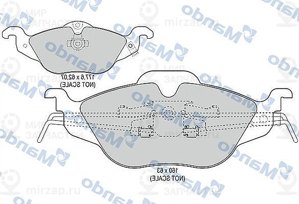 Запчасть MANDO MBF015134