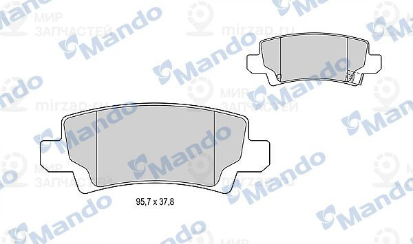 Запчасть MANDO MBF015176