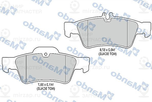 Запчасть MANDO MBF015189