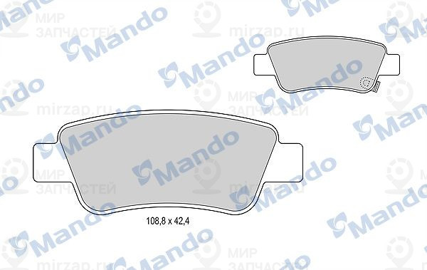 Запчасть MANDO MBF015250