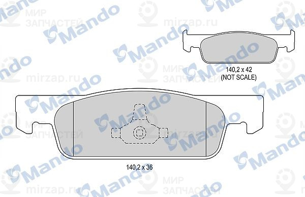 Запчасть MANDO MBF015282