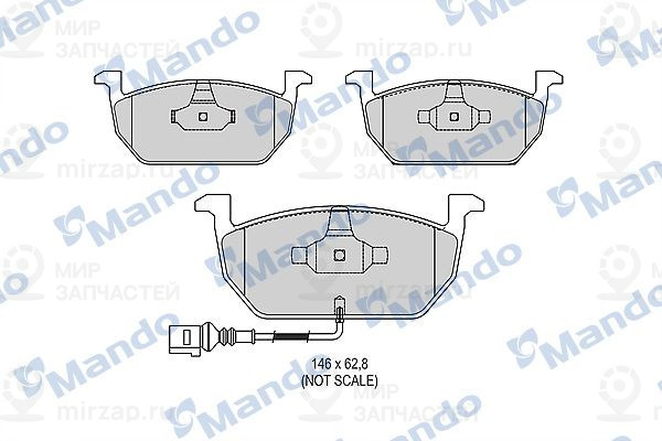 Запчасть MANDO MBF015291