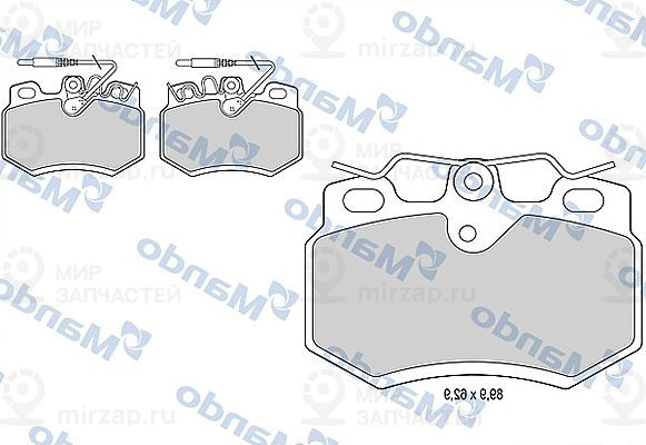 Запчасть MANDO MBF015454