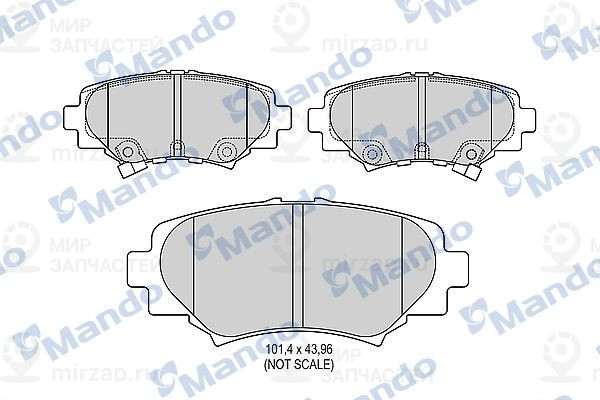 Запчасть MANDO MBF015647