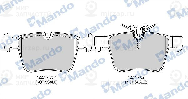 Запчасть MANDO MBF015687