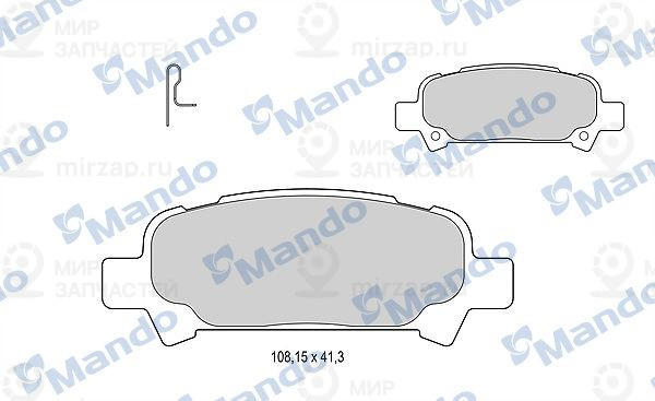 Запчасть MANDO MBF015820
