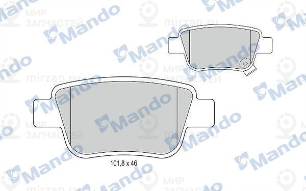 Запчасть MANDO MBF015872