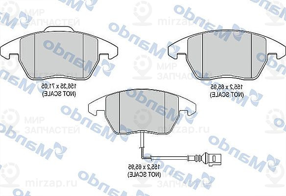 Запчасть MANDO MBF015941