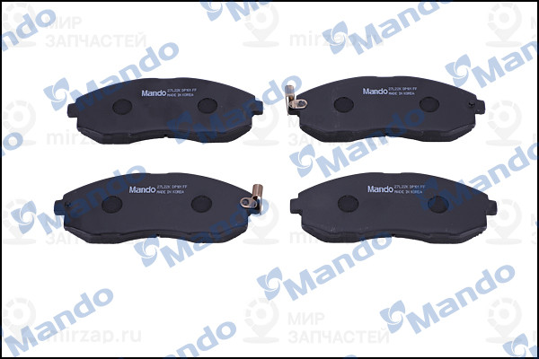 Колодки Тормозные Дисковые Передн Hyundai H-1/Starex 2.4/2.5D/Td/Crdi 97> MANDO MPH07