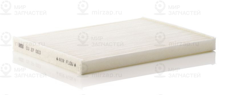 Фильтр, воздух во внутренном пространстве MANN-FILTER CU27003