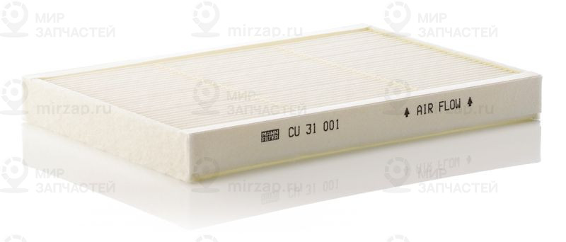 Фильтр, воздух во внутренном пространстве MANN-FILTER CU31001