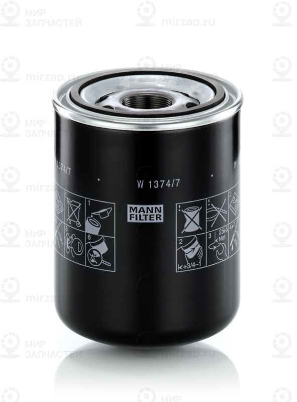 Масляный фильтр MANN-FILTER W13747