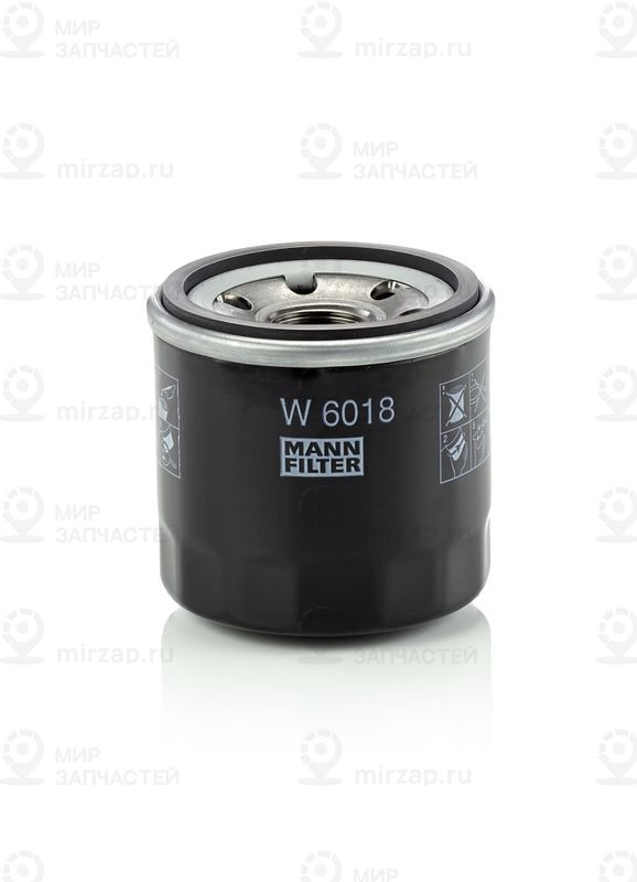 Масляный фильтр MANN-FILTER W6018