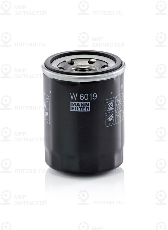 Масляный фильтр MANN-FILTER W6019