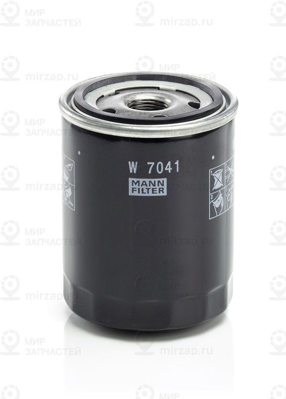Масляный фильтр MANN-FILTER W7041