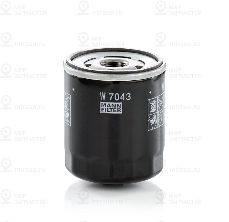 Запчасть MANN-FILTER W7043