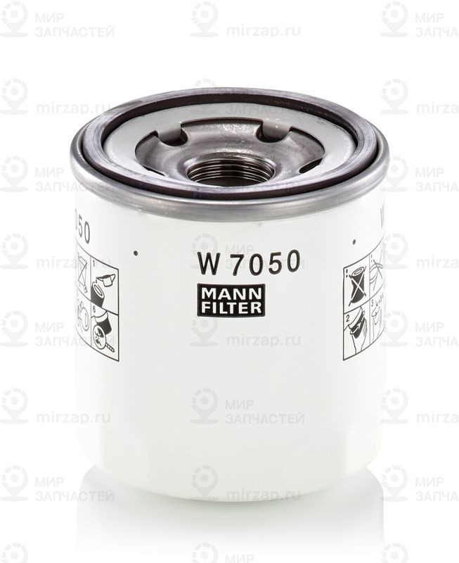 Масляный фильтр MANN-FILTER W7050