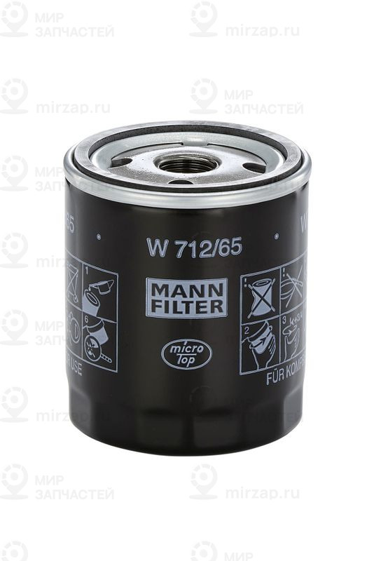 Масляный фильтр MANN-FILTER W71265