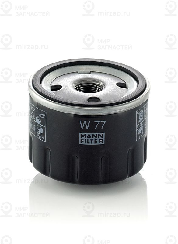 Масляный фильтр MANN-FILTER W77