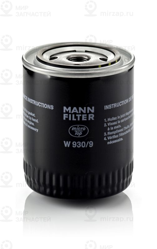 Масляный фильтр MANN-FILTER W9309