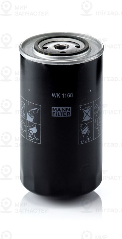 Запчасть MANN-FILTER WK1168