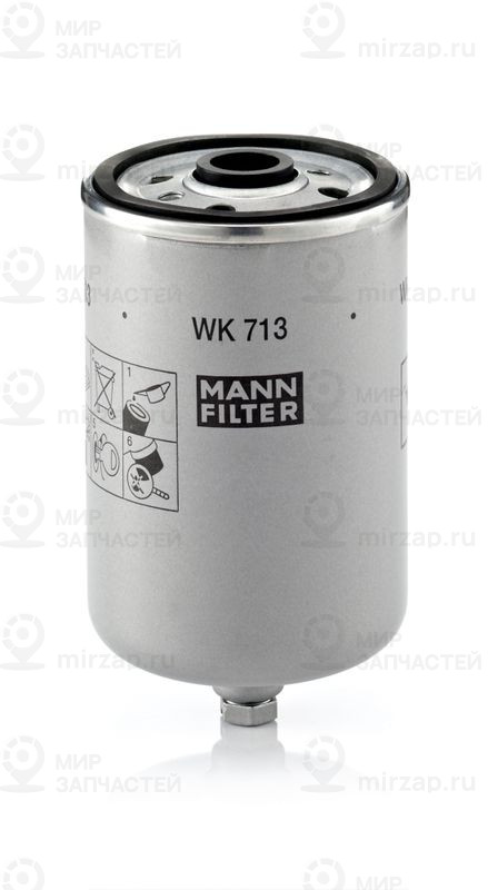 Топливный фильтр MANN-FILTER WK713