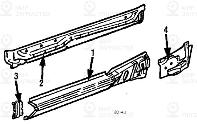 Армирующая пластина площадки под домкрат
 BMW 41351913760