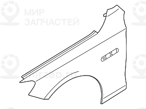 Запчасть BMW 41355A03257