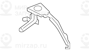 Кронштейн крыла Л Пд 1
 BMW 41357230575