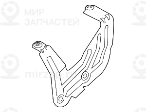 Halter Seitenwand Vorne Rechts 3
 BMW 41357475804