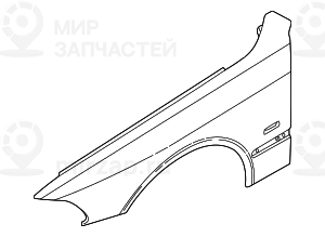 Крыло П Пд
 BMW 41358162134