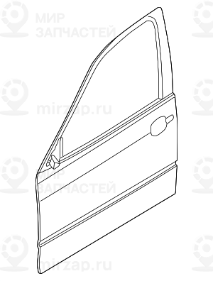 Дверь П Пд
 BMW 41517034152